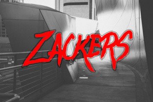Zackers: A Modern Handwritten Font for Bold Branding